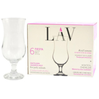 Kieliszki do koktajli 370ml 6szt Fiesta Lav